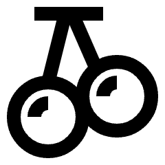 Cherries Icon from Sharp Line Set