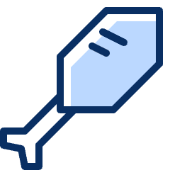 Chicken Drumstick Icon from Cyber Duotone Set