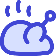 Chicken Grilled Stream Icon from Flex Duo Set