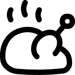 Chicken Grilled Stream Icon from Flex Line Set