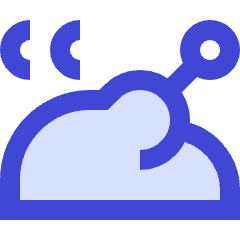 Chicken Grilled Stream Icon from Sharp Duo Set