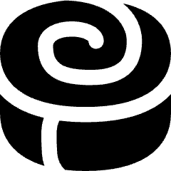Cinnamon Roll Icon from Flex Solid Set