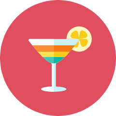 Cocktail Icon from Kameleon Colors Set
