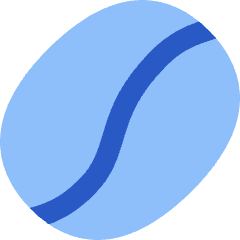 Coffee Bean Icon from Flex Flat Set