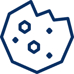 Cookie Icon from Cyber Line Set