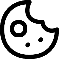 Cookie Bite Icon from Flex Line Set