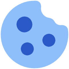 Cookie Bite Icon from Plump Flat Set