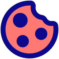 Cookie Bite Icon from Plump Pop Set