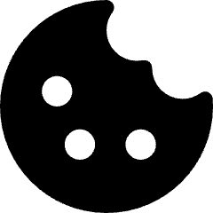 Cookie Bite Icon from Core Solid Set