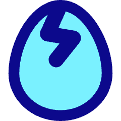 Cracked Egg Icon from Core Pop Set