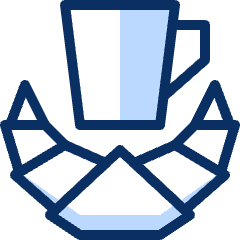 Croissant Coffee Icon from Cyber Duotone Set