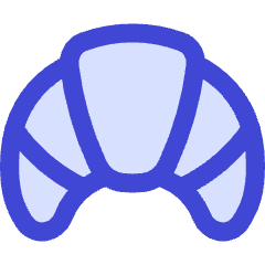 Croissant Icon from Flex Duo Set