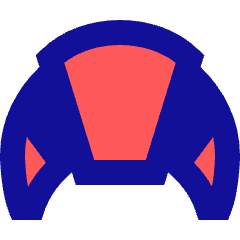 Croissant Icon from Sharp Pop Set