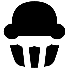 Cupcake Icon from Flex Solid Set