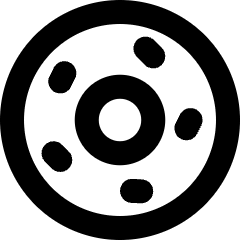 Donut Icon from Micro Line Set