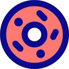 Donut Icon from Core Pop Set