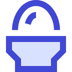 Egg Icon from Sharp Duo Set