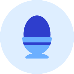 Egg Holder Icon from Kameleon Duo Set
