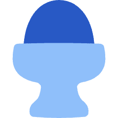 Egg Icon from Flex Flat Set