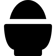Egg Icon from Core Solid Set