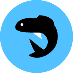 Fish Icon from Kameleon Pop Set