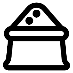 Flour Icon from Core Line Set