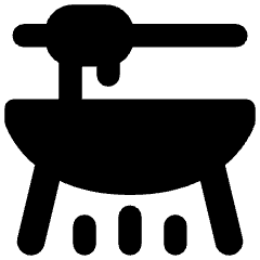 Fondue Icon from Core Solid Set