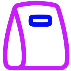 Food Lunch Bag Icon from Plump Neon Set
