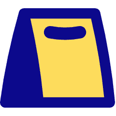 Food Lunch Bag Icon from Flex Pop Set