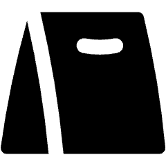 Food Lunch Bag Icon from Flex Solid Set