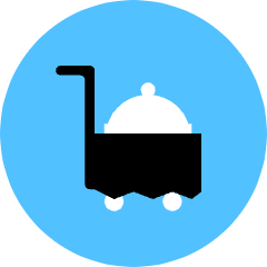 Food Trolley Icon from Kameleon Pop Set