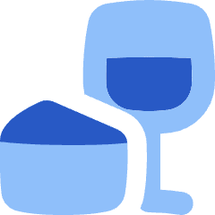 Food Wine Icon from Flex Flat Set
