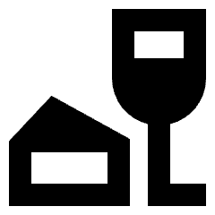 Food Wine Icon from Sharp Remix Set