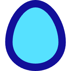 Fresh Egg Icon from Sharp Pop Set