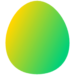Fresh Egg Icon from Plump Gradient Set