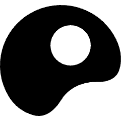 Fried Egg Breakfast Icon from Sharp Solid Set