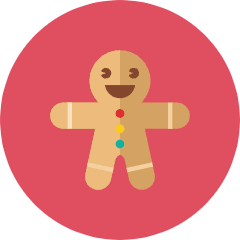 Gingerbread Icon from Kameleon Colors Set