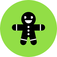 Gingerbread Icon from Kameleon Pop Set