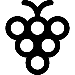 Grape Icon from Core Line Set