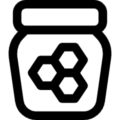 Honey Pot Icon from Core Line Set