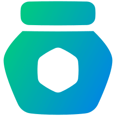 Honey Pot Icon from Plump Gradient Set