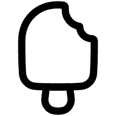 Ice Cream 1 Icon from Plump Line Set