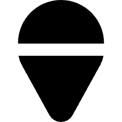 Ice Cream 3 Icon from Micro Solid Set