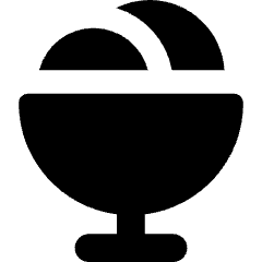 Ice Cream 4 Icon from Core Solid Set