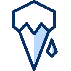 Icecream Cone Icon from Cyber Duotone Set