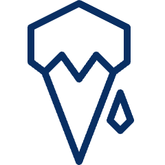 Icecream Cone Icon from Cyber Line Set