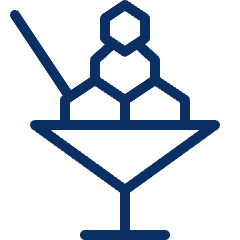 Icecream Sundae Bowl Icon from Cyber Line Set