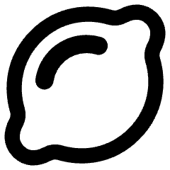 Lemon Fruit Seasoning Icon from Core Remix Set