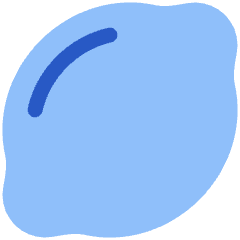 Lemon Fruit Seasoning Icon from Plump Flat Set