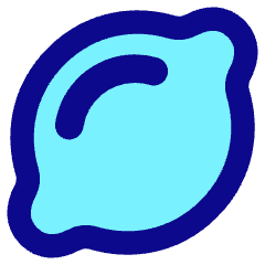 Lemon Fruit Seasoning Icon from Core Pop Set